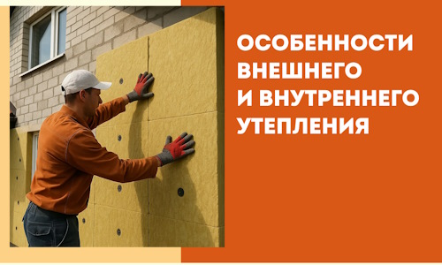 Какие особенности внешнего и внутреннего утепления в Шуе