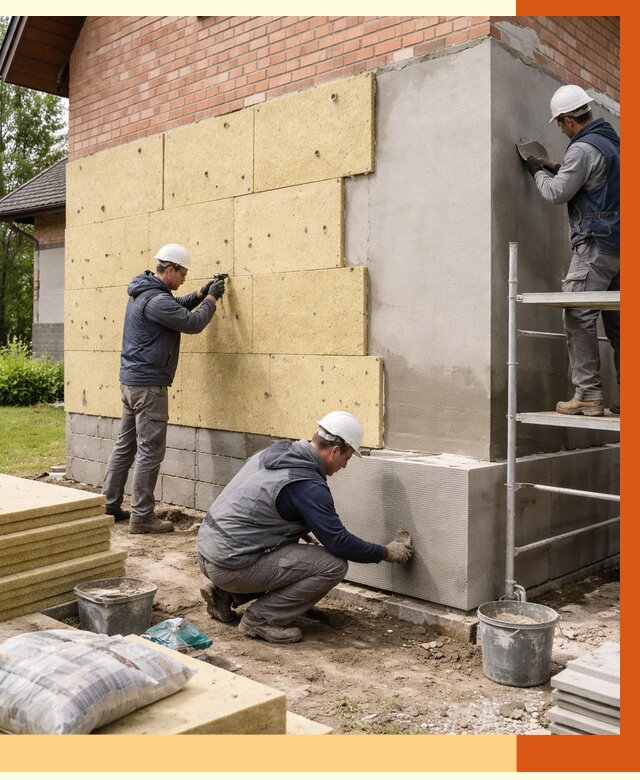 Утепление частного дома в Шуе под ключ от 7710 руб/м2 — недорого | ТепломастерШуя