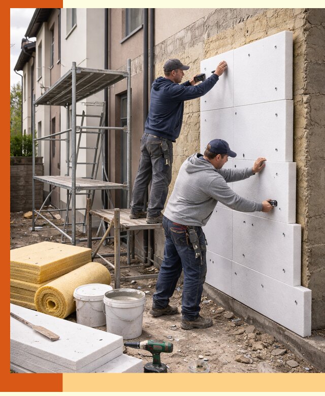 Утепление таунхауса с гарантией комфорта в Шуе