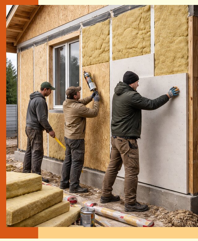 Профессиональное утепление дома из SIP-панелей в Шуе