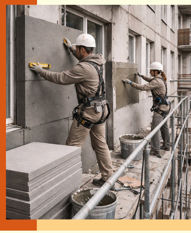 Утепление квартиры снаружи под ключ в Шуе