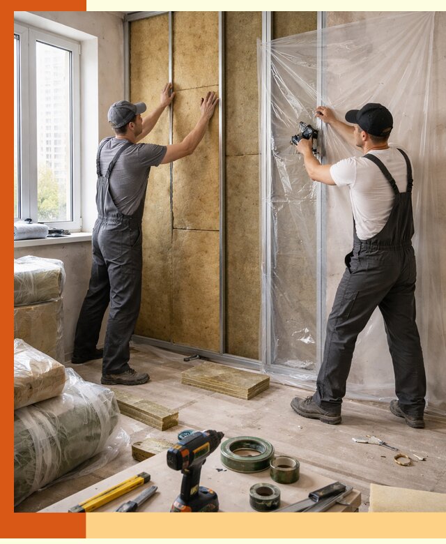 Утепление квартиры изнутри профессионально в Шуе