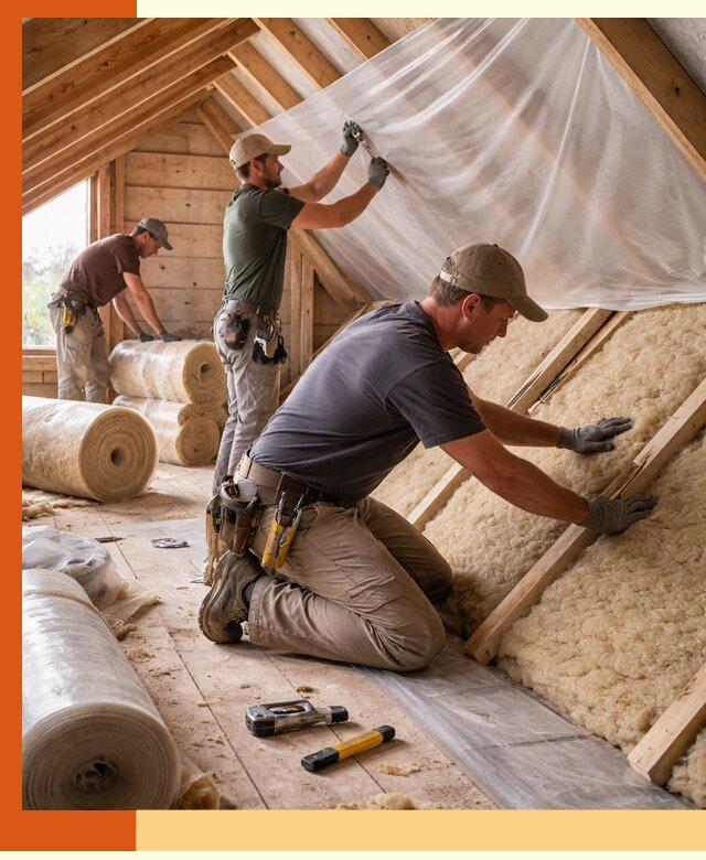 Утепление крыши изнутри в Шуе: профессионально и надежно