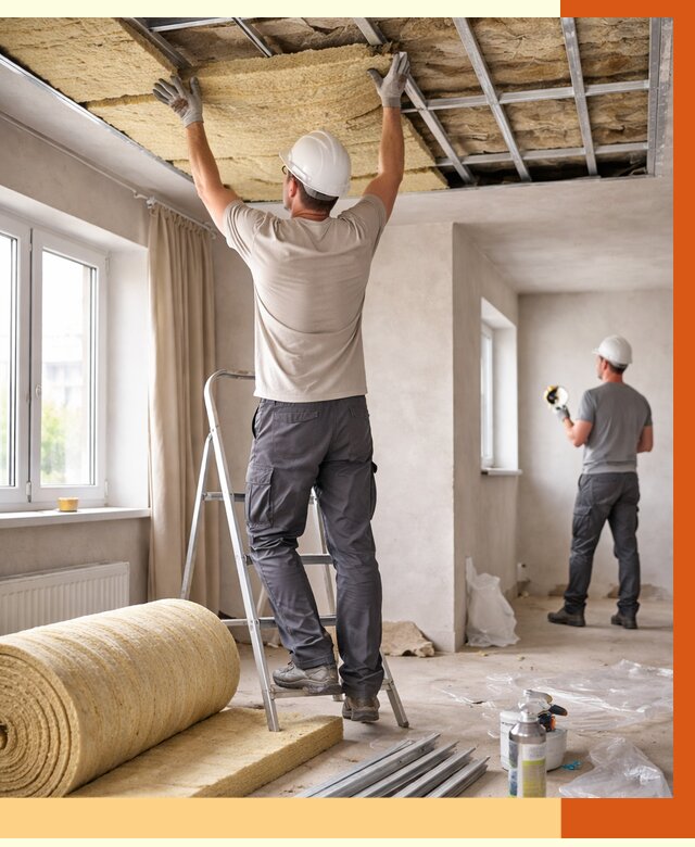 Утепление потолка в частном доме в Шуе от 977 руб./м² — работы под ключ | ТепломастерШуя