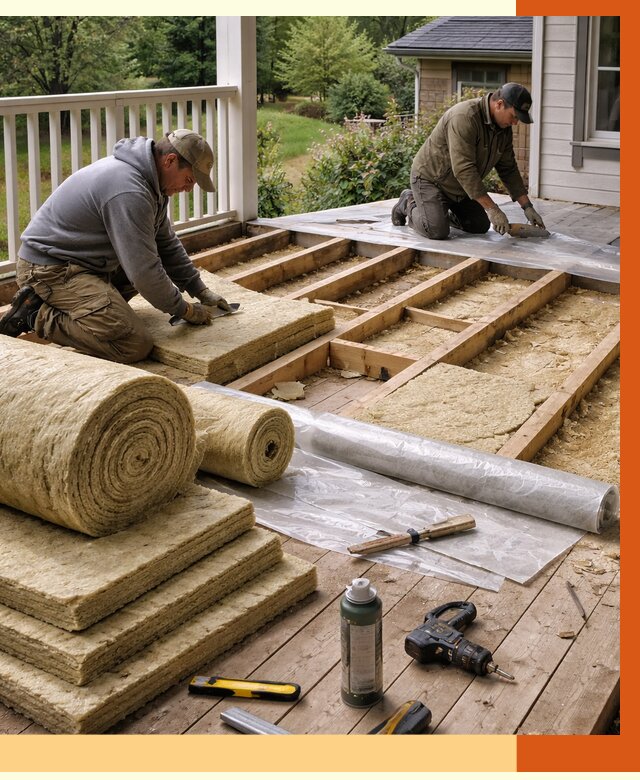 Утепление террасы в Шуе от 4318 руб./м2 — утеплить террасу под ключ | ТепломастерШуя