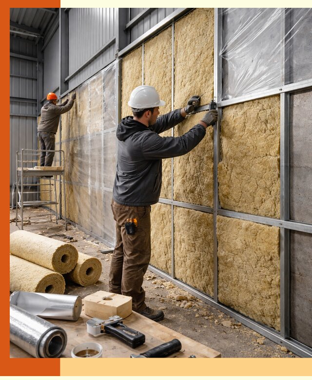 Утепление ангара в Шуе — профессиональная теплоизоляция помещений