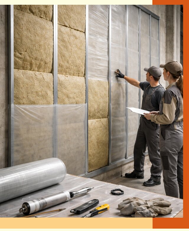 Утепление склада химсырья в Шуе от 4626 руб. под ключ | ТепломастерШуя