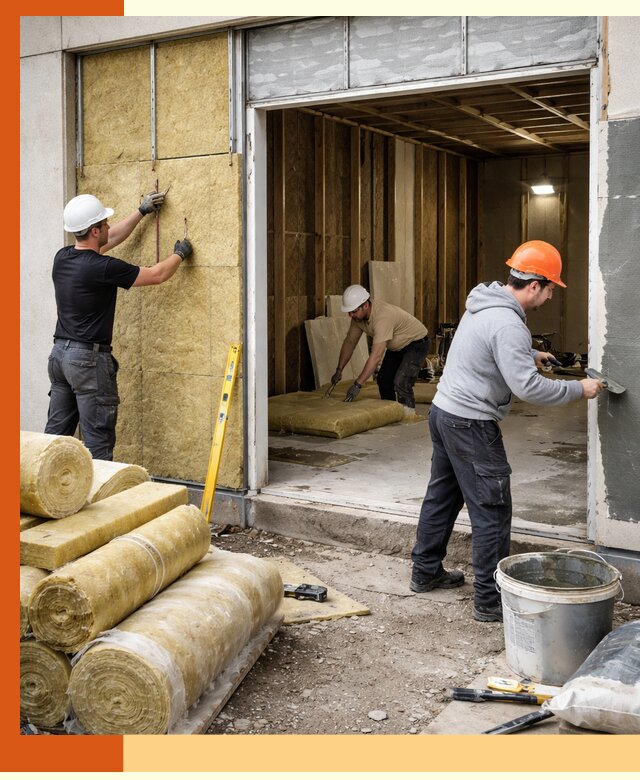 Утепление торгового павильона в Шуе — качественно и энергоэффективно