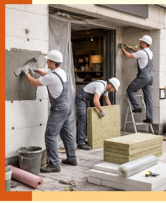 Утепление кафе в Шуе: профессиональная теплоизоляция и монтаж