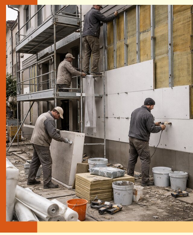 Утепление гостиницы под ключ в Шуе с гарантией качества