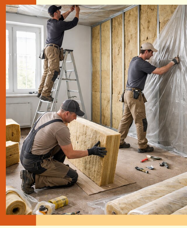 Утепление офисных помещений под ключ в Шуе