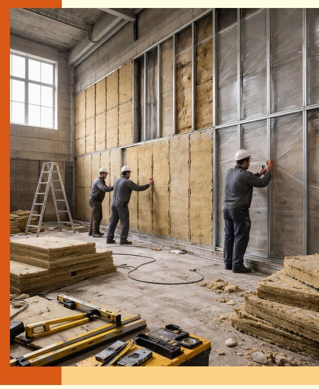 Утепление спортивного зала в Шуе качественно и недорого