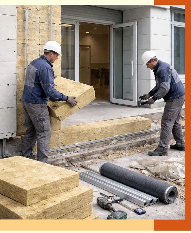 Утепление медицинского центра в Шуе под ключ от 12850 руб./м² | ТепломастерШуя