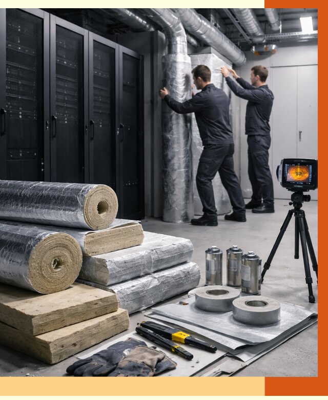 Утепление серверной в Шуе от 8738 руб./м² — комплексно под ключ | ТепломастерШуя