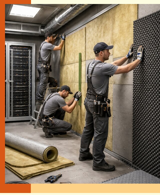 Утепление серверной комнаты профессионально в Шуе