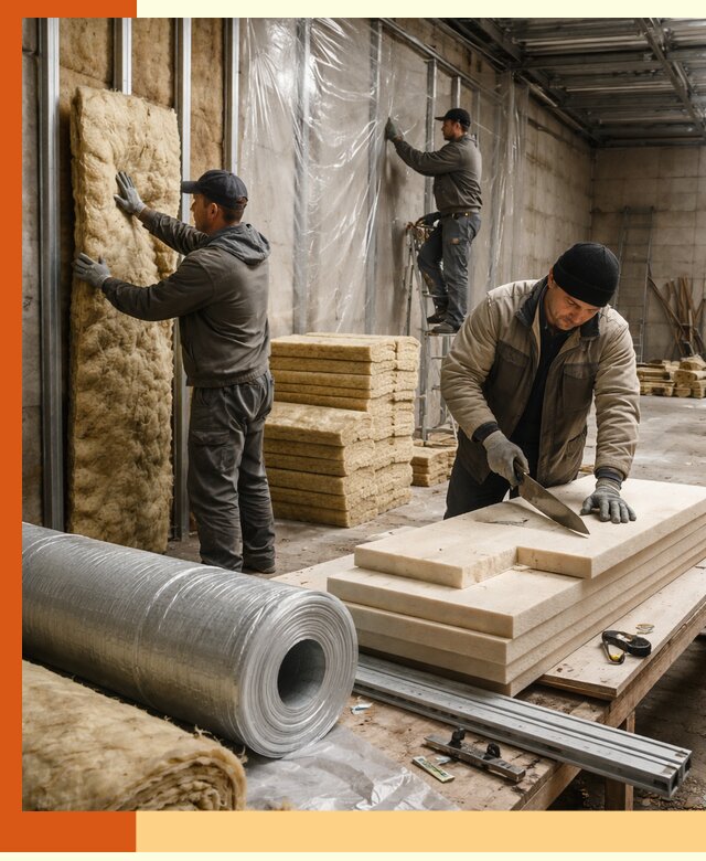 Утепление торгового склада в Шуе с энергоэффективными решениями