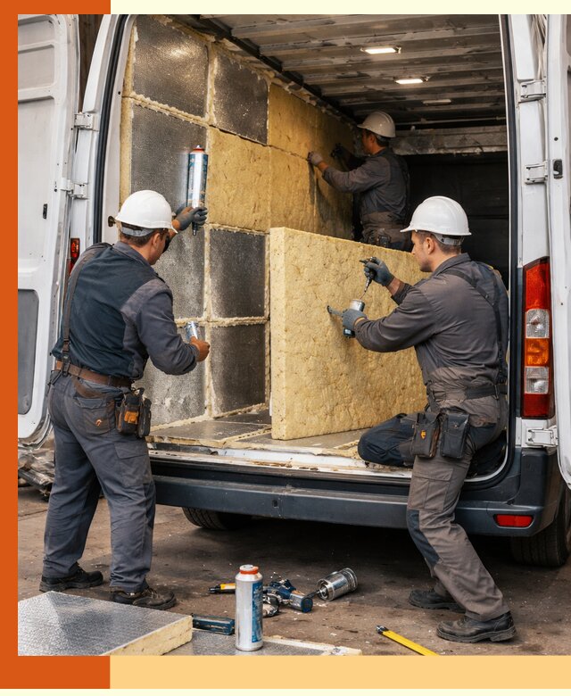 Утепление фургона-рефрижератора в Шуе для сохранения температуры