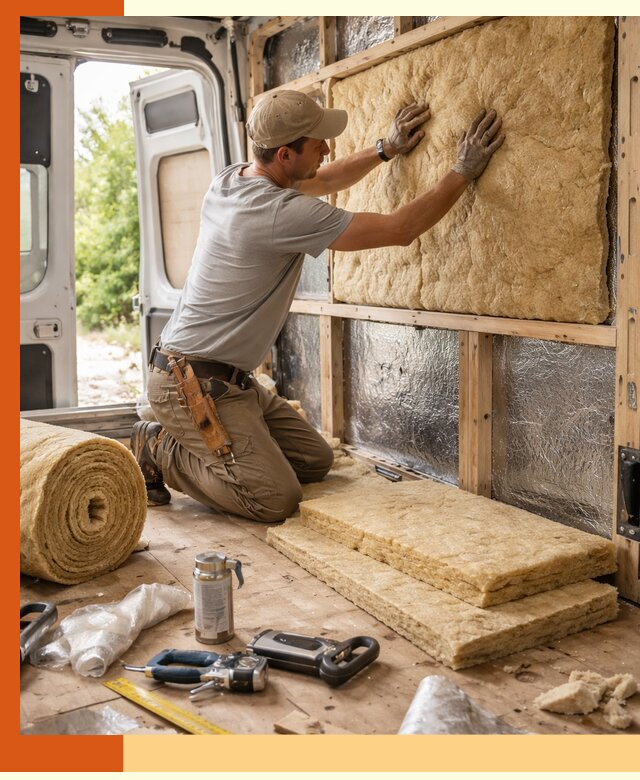 Утепление кемпера под ключ в Шуе с гарантией качества