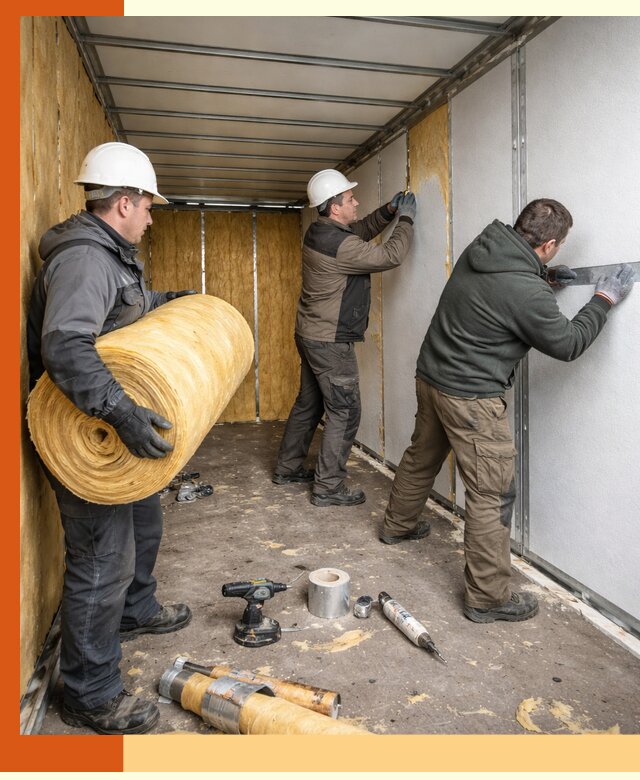 Утепление рефрижераторного контейнера в Шуе профессионально и надежно