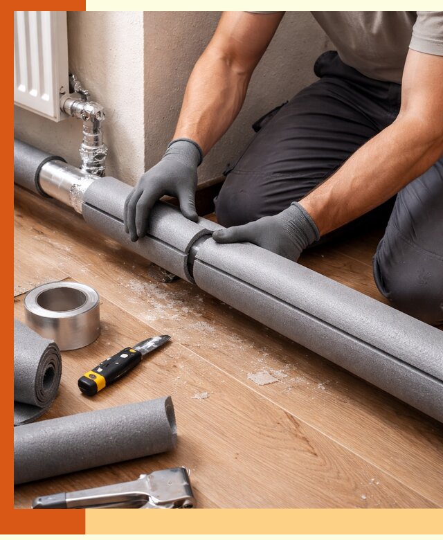 Утепление труб отопления в Шуе: теплоизоляция и защита сети