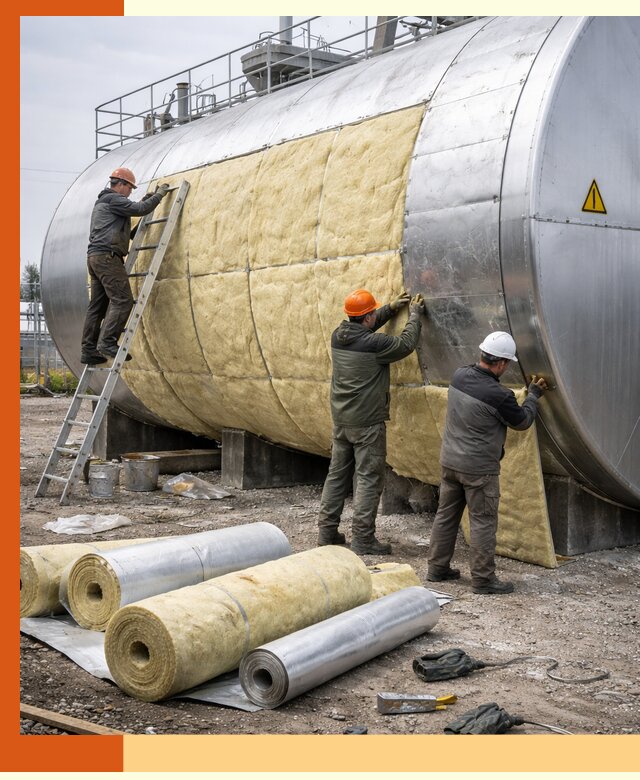Утепление резервуаров с топливом в Шуе надежно и экономично