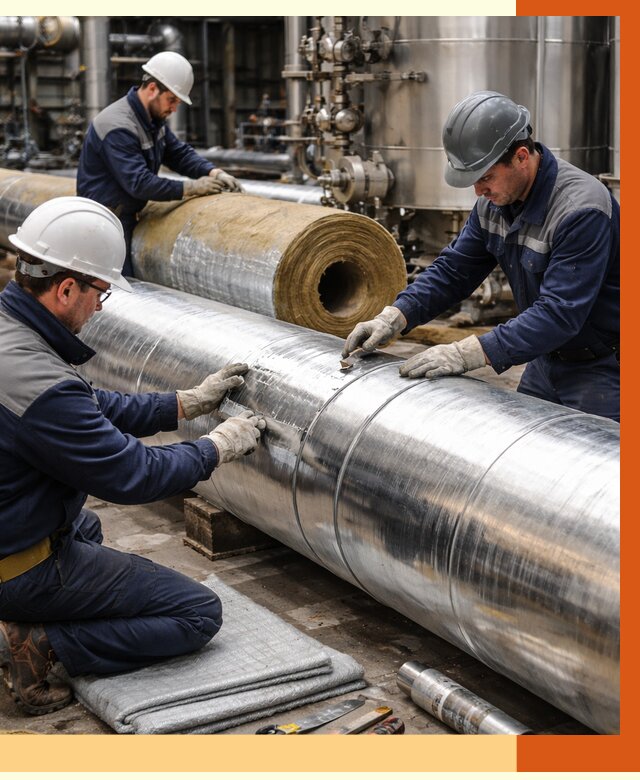 Утепление технологического оборудования в Шуе от 4318 руб. за м2 | ТепломастерШуя