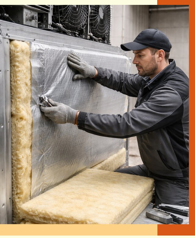 Утепление холодильного агрегата в Шуе от 8738 руб. под ключ | ТепломастерШуя