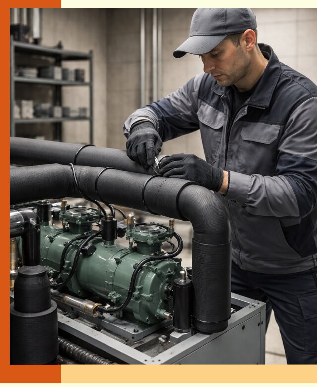 Утепление холодильного агрегата и теплоизоляция в Шуе