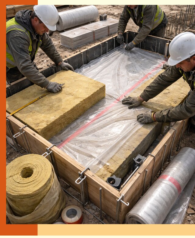 Теплоизоляция опалубки для строительства в Шуе