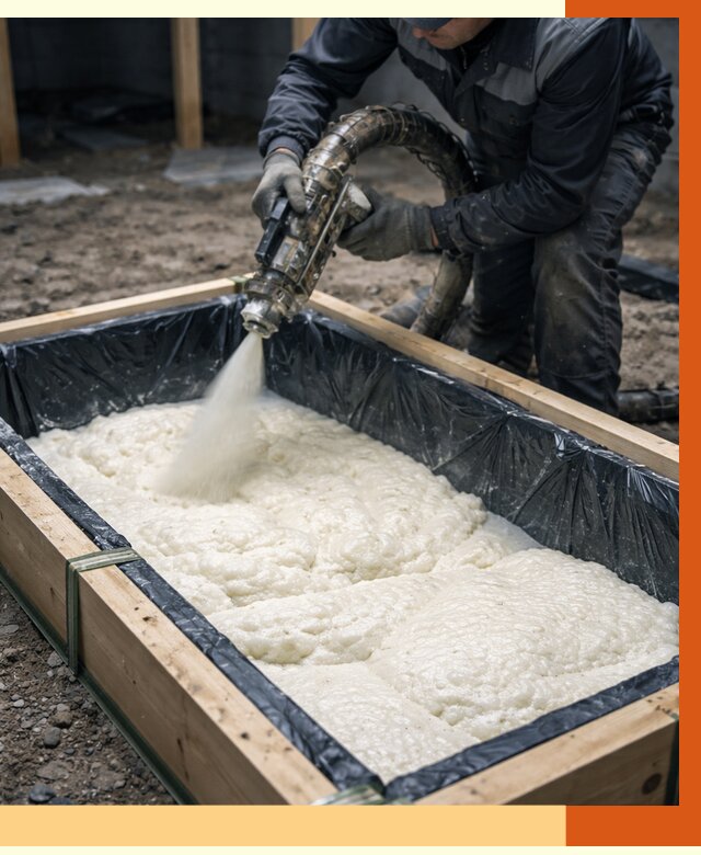 Заливка ППУ в формы в Шуе от 2570 руб. — утепление форм под ключ | ТепломастерШуя