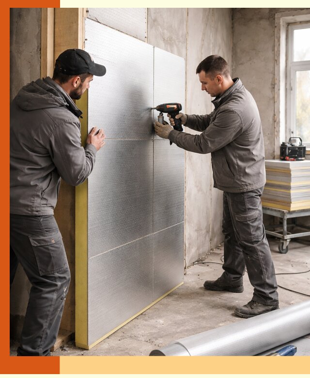 Утепление PIR панелями домов и зданий в Шуе