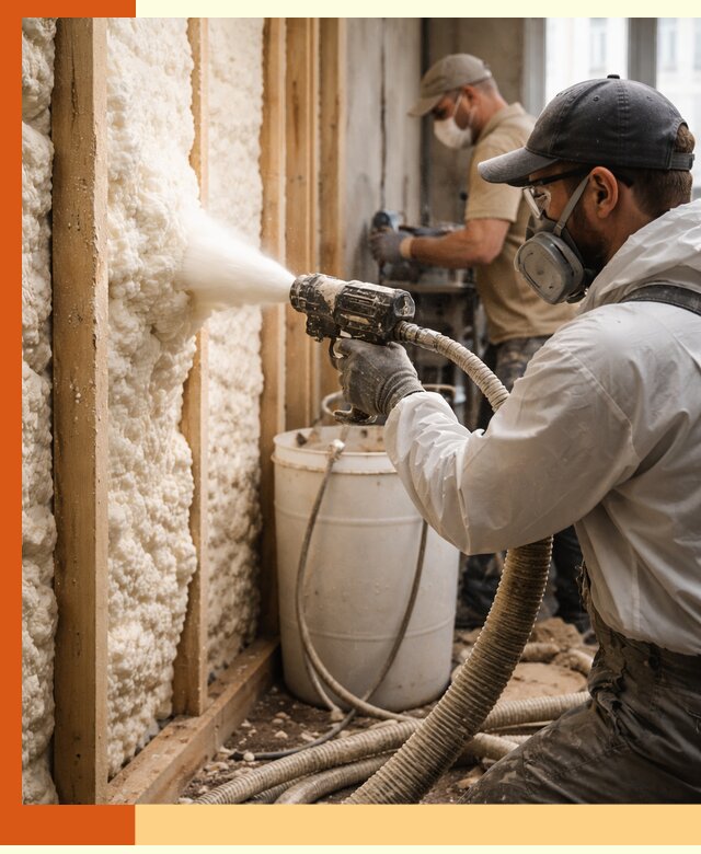 Утепление пеноизолом жилых и коммерческих объектов в Шуе