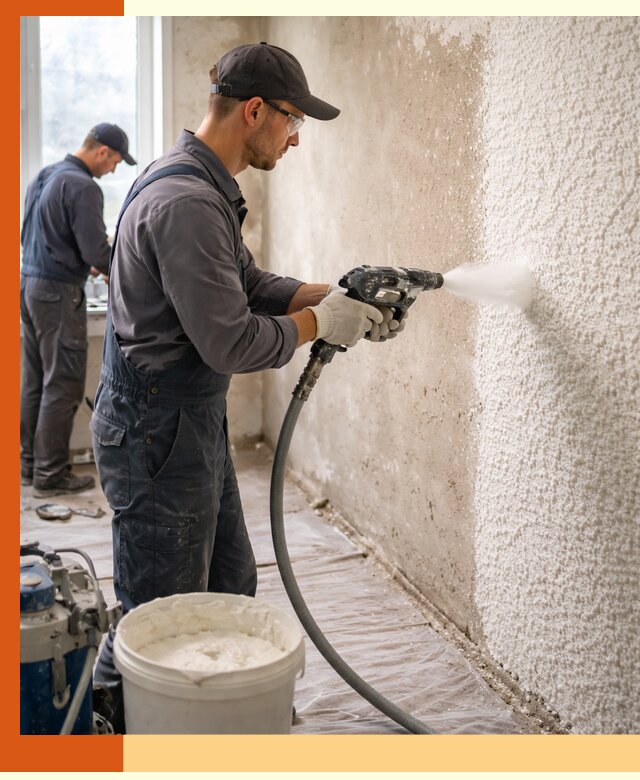 Утепление стен жидкой теплоизоляцией в Шуе для квартир и домов