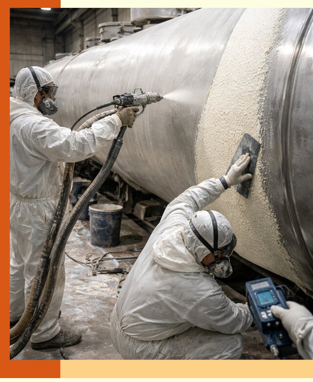 Утепление автоцистерн жидкой теплоизоляцией в Шуе