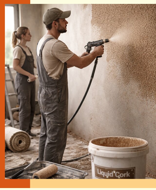 Утепление стен жидкой пробкой в Шуе эффективное и долговечное