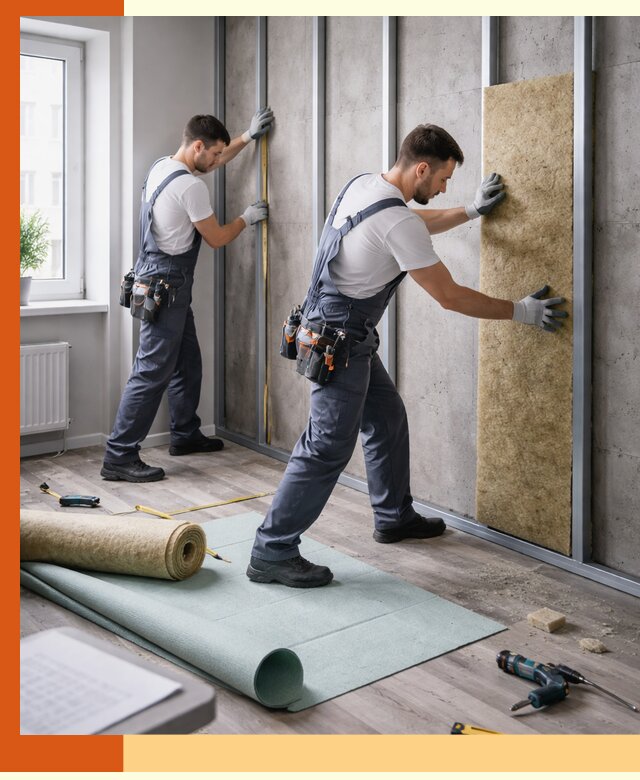 Шумоизоляция квартиры под ключ в Шуе — профессионально и гарантированно