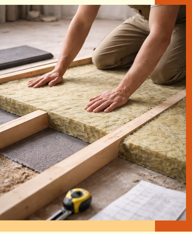 Шумоизоляция пола в Шуе от 1285 руб./м² — профессиональная звукоизоляция | ТепломастерШуя