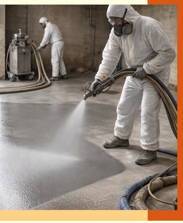 Гидроизоляция полимочевиной в Шуе от 8738 руб/м² — напыление полимерной гидроизоляции | ТепломастерШуя