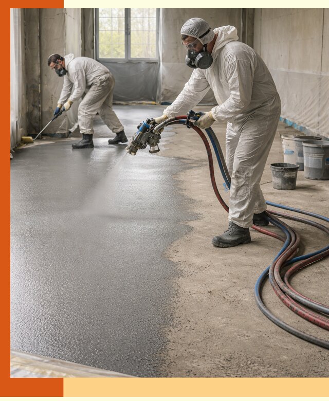 Гидроизоляция полимочевиной полов и конструкций в Шуе