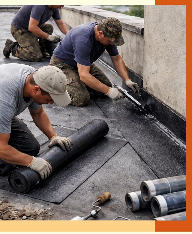 Гидроизоляция кровли в Шуе от 4626 руб. — профессиональная гидроизоляция крыши | ТепломастерШуя