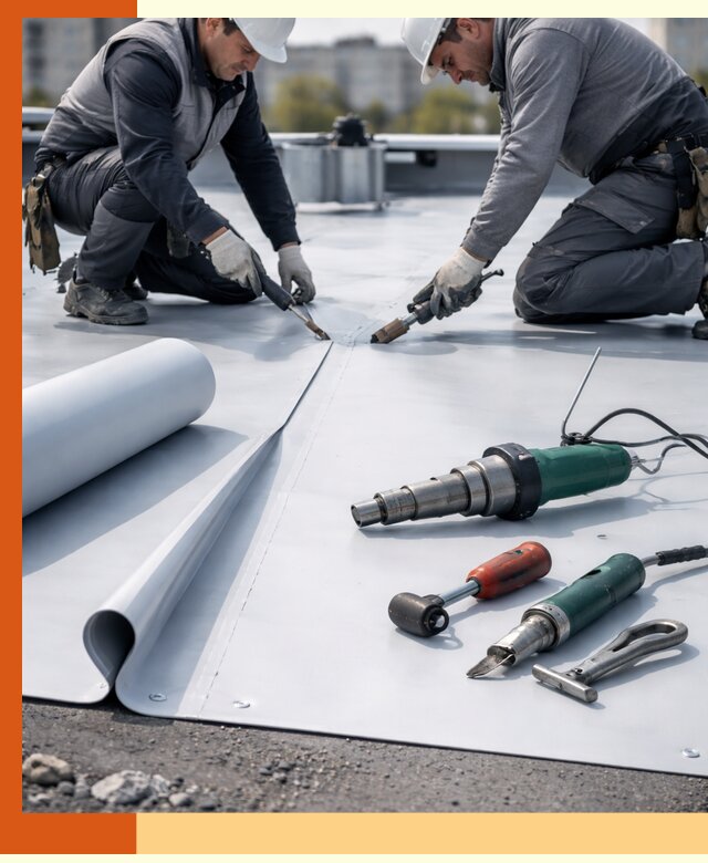 Гидроизоляция мембранной кровли в Шуе: монтаж и ремонт быстро