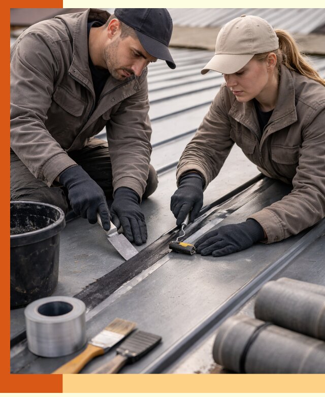 Гидроизоляция фальцевой кровли в Шуе качественно и надежно