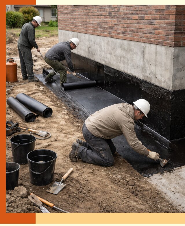 Гидроизоляция фундамента в Шуе: надежная защита строений