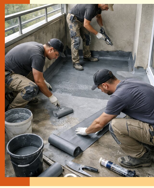 Гидроизоляция балкона в Шуе: надежная защита от протечек