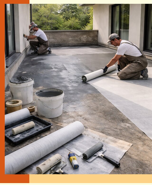 Гидроизоляция террасы в Шуе — надежная защита от влаги и протечек