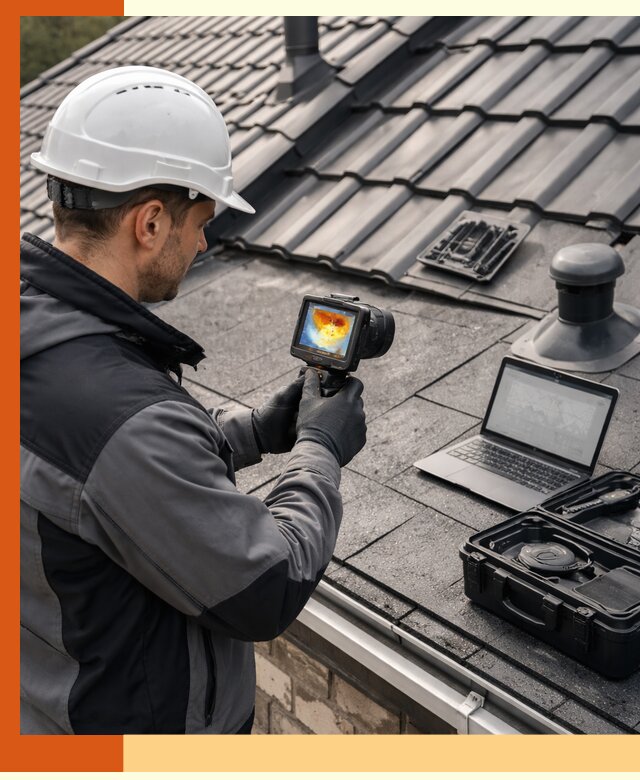 Тепловизионное обследование кровли в Шуе для выявления дефектов