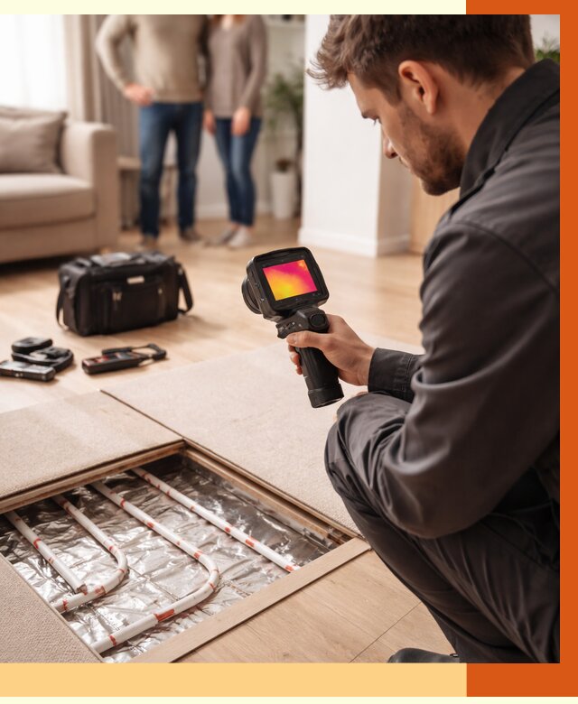 Тепловизионное обследование теплого пола в Шуе от 4626 руб. — ТепломастерШуя