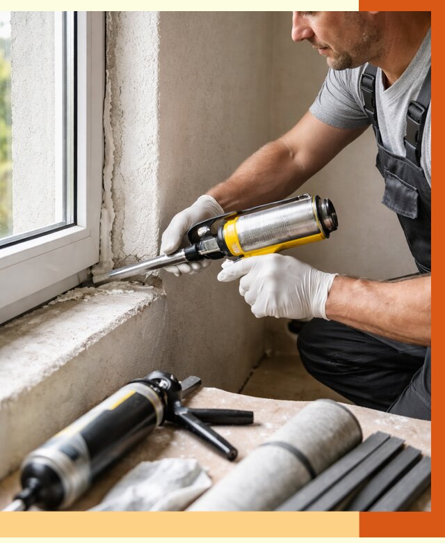 Герметизация стыков и примыканий в Шуе от 1234 руб. под ключ | ТепломастерШуя