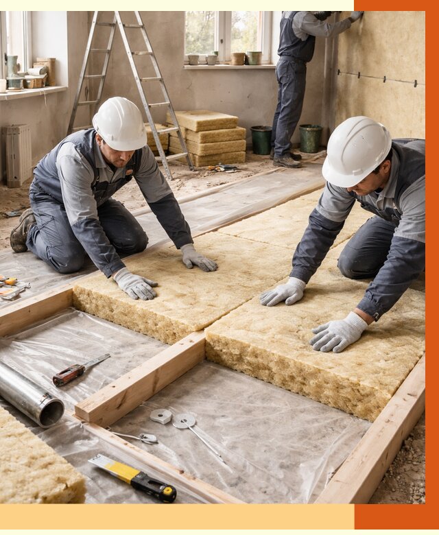 Восстановление теплоизоляции в Шуе от 8738 руб. — ремонт утепления под ключ | ТепломастерШуя