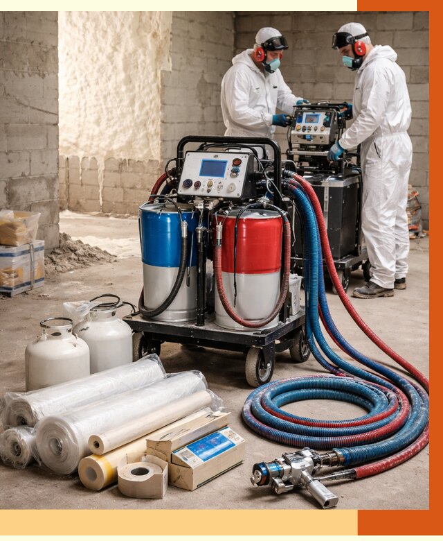 Аренда установки для напыления ППУ в Шуе от 35980 руб. | ТепломастерШуя